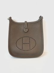 極美品 エルメス エヴリンtpm エトゥープ シルバー金具 おまけ付き 