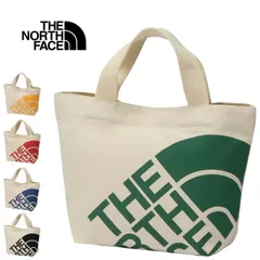 ザ・ノース・フェイス トートバッグ 鞄 メンズ レディース THE NORTH FACE ランプトートS 小型 ミニトート ミニバッグ オーガニックコットン ビッグロゴ バッグインバッグ ナチュラル /NM72609のサムネイル