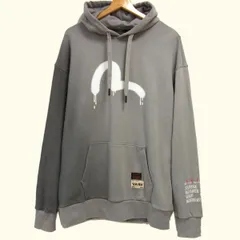 定価39,600円☆EVISU グラフィティカモメ グラデーション パーカー ドリップペンキ スローガン エヴィス ルーズフィット オーバーサイズのサムネイル