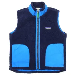 ☆patagonia  RETRO-X キッズ レトロX ベスト フリースジップベスト 子供 男の子 Kids' M 140cmのサムネイル