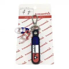【新品】ルコック パターカバーキャッチャー 黒×ネイビー×レッド シリコン アクセサリーホルダー カラビナ付 ゴルフ le coq sportifのサムネイル