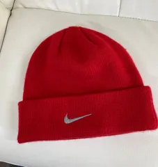 送料無料★NIKE ナイキ★ニット帽　帽子★キッズ　子供　フリーサイズ　ジュニア★赤　 #80701scapCのサムネイル