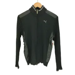 プーマ PUMA ナイロン切り替え ニットブルゾン ジップアップ ジャケット Y2K レディース JPN：M のサムネイル