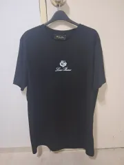 ロロ・ピアーナ 半袖 Tシャツ ブラックのサムネイル