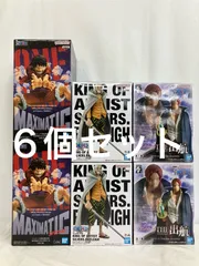 未開封 ONE PIECE ワンピース フィギュア ルフィ レイリー シャンクス 3種 6個セット LF7025 f099のサムネイル
