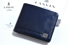 【定価1万8700円】新品 LANVIN en Bleu【マルセイユ】二つ折り財布 536603 コン ランバンオンブルーのサムネイル