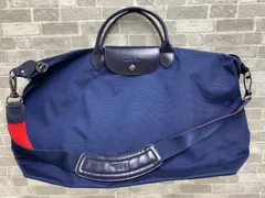 LONGCHAMP ロンシャン 1948 2way ボストンバッグ トートバッグ ネイビーのサムネイル
