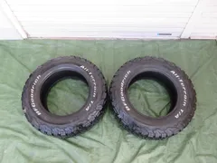 LK1654* 16インチ オフロードタイヤ 2本 /ホワイトレター BFGoodrich All-Terrain T/A KO2 LT225/70R16 /製造年:2019年　※ひび/現状渡しのサムネイル