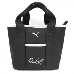 【美品】プーマ カートバッグ 黒×白 ロゴ  ゴルフ PUMAのサムネイル