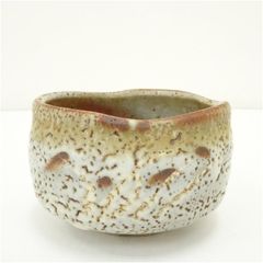 備前焼 山本出造 出彩茶碗（共箱） 茶道 抹茶 おしゃれ 抹茶茶碗 抹茶