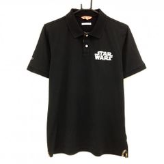 BEAMS GOLF×STARWARS ダースベイダー刺繍ポロ M 黒 日本製 - メルカリ