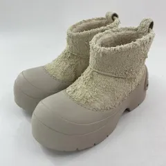 【中古】DIESEL D-DONALD MONOTONE アンクルブーツ 41 アイボリー ライトグレー ディーゼル[10]のサムネイル