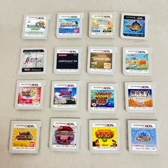 中古 Nintendo 3DS ソフトのみ 16枚セット YD7001U c069のサムネイル