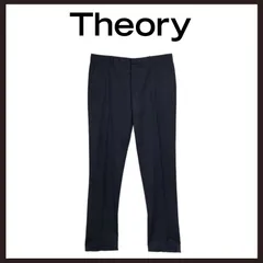 新品未使用　Theory（セオリー）　MAYER U A　ストライプ柄　スラックス　40　ネイビーのサムネイル