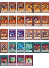 中古】 遊戯王OCG デュエルモンスターズ デッキパーツ：R-ACE、22枚