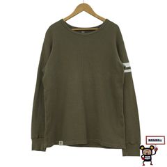 00s Mossimo Supply ボーダーサーマル y2k greeny mossimo ボーダー サーマル ロンt y2k ストリート greeny - メルカリ