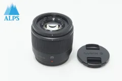 美品 Panasonic パナソニック LUMIX G 25mm F1.7 ASPH. H-H025 マイクロフォーサーズ 単焦点レンズ ブラック 260618acのサムネイル
