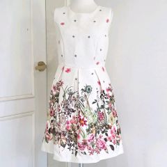 専用TED BAKER LONDON ノースリーブ 花柄 フレアワンピース 専用TED BAKER LONDON ノースリーブ 花柄 フレアワンピース - メルカリ