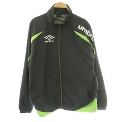 umbro ナイロンジャケット フード付き ブラック - メルカリ