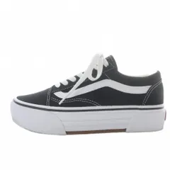 バンズ VANS オールドスクールチャンキー スニーカー プラットフォーム 厚底 スエード US4 ブラック 634459-0001 /YO22のサムネイル