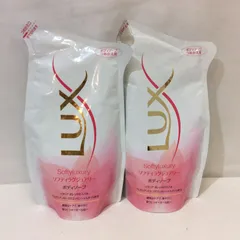 未使用☆Lux ラックス ソフティラグジュアリー ボディソープ ブルガリアンローズ つめかえ用 400ml 2個セットのサムネイル