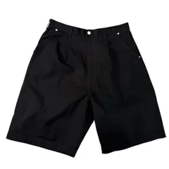 COMME des GARCONS HOMME コムデギャルソンオム 26SS コットンオックスタックショートパンツ HQ-P028-051 L ブラック 15569のサムネイル
