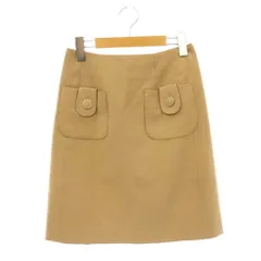 ナラカミーチェ NARA CAMICIE スカート ミニ 台形 0 ベージュ /NR ■MAのサムネイル