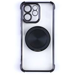OPPO Reno15 A ケース スマホリング 付き 耐衝撃 薄型 ソフト ケース 【Color】ブラックのサムネイル