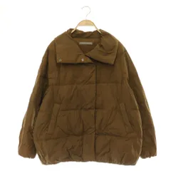 セオリーリュクス theory luxe WELL DEMI ダウンジャケット ナイロン 38 ブラウン /MY ■OSのサムネイル