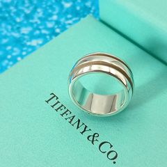TIFFANY&Co. ティファニー 20号 ワイド アトラス リング メンズ 指輪