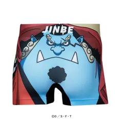新品未使用 HIPSHOP ONE PIECE No.010 JINBE ジンベエ  ワンピース アンダーパンツ メンズ レディース ユニセックス ポリエステルタイプ ボクサーパンツ LLサイズ 管理番号：1066A-700のサムネイル