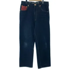 【中古】　DOG TOWN　デニムパンツ　Gパン　ジーンズ　ジップフライ　ブランドロゴ　刺しゅう　ストリート　古着　/1930のサムネイル