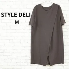 STYLE DELI ラップデザイン 半袖ワンピース M 古着のサムネイル