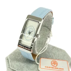 CASTELBAJAC カステルバジャック 腕時計 クォーツ  SS×レザー/ JC-7374   シルバーカラー×ライトブルー レディース / 240001209108のサムネイル