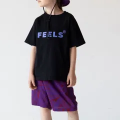 【サンプル品】125cm USAコットン FEELS TEEブラックのサムネイル