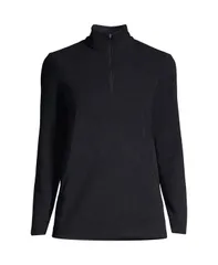 ランズエンド レディース アウター ジャケット・ブルゾン ハーフジップ プラスサイズ フリース ジャケット Lands End Plus Size Fleece Quarter Zip Pulloveのサムネイル