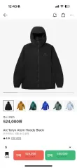 ARC'TERYX アークテリクス Atom（アトム）フーディ ブラックのサムネイル