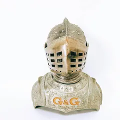 激レア ニッカウヰスキー G&G ボトルカバー 西洋騎士 甲冑 レトロ 騎士アーマー ボトルキャップ ヴィンテージ 雑貨 ディスプレイ オブジェのサムネイル