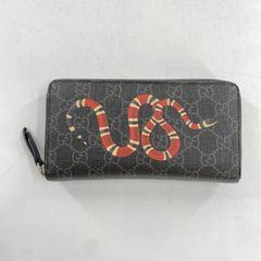 Gucci スプリーム ウルフプリント ジップアラウンドウォレット - メルカリ