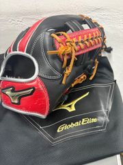 新品未使用‼️ 湯もみ型付け済み‼️Global Elite 一般軟式外野手用