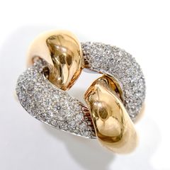 中古】ブシュロン Boucheron ペンダントトップ セルパンボエム ダイヤ