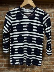 COMME des GARCONS ポルカドット 長袖カットソー - メルカリ