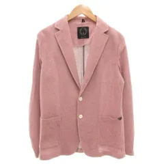 トネッロ TONELLO T JACKET テーラードジャケット シングル 2B 薄手 コットン L ピンク /GVのサムネイル