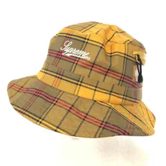 SUPREME シュプリーム バケットハット  21AW/チェック柄/ゴアテックス    イエロー レディース / 241006003085のサムネイル