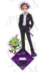 [중고] 아크릴 스탠드 아크릴 패널 토모로우 & 겟코몬 신작 suit.ver 아크릴 스탠드 [DIGIMON BEATBREAK]