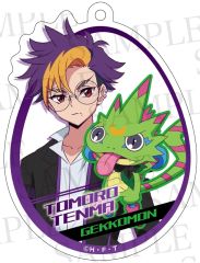 [중고] 열쇠 고리 토모로 & 겟코몬 신작 suit.ver 아크릴 열쇠 고리 [DIGIMON BEATBREAK]