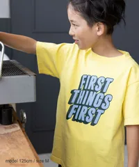 【サンプル品】125cm USAコットン FIRST TEEイエローのサムネイル