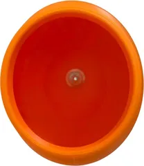 KOMUGIS 爬虫類 シェルター クレス 吸盤 ボールシェルター 樹上性 クレステッドゲッコー (オレンジ,  8.5 x 6.5 x 12cm)のサムネイル