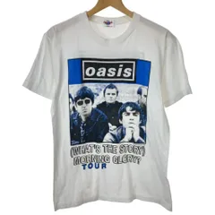 【中古】　TOPGEAR　OASIS　バンT　90s vintage　90年代　OLD　Tシャツ　半袖　トップス　クルーネック　ツアー1996　プリント　古着　/1107のサムネイル