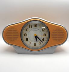 ORIENT クォーツ 掛時計 オレンジ レトロ - メルカリ